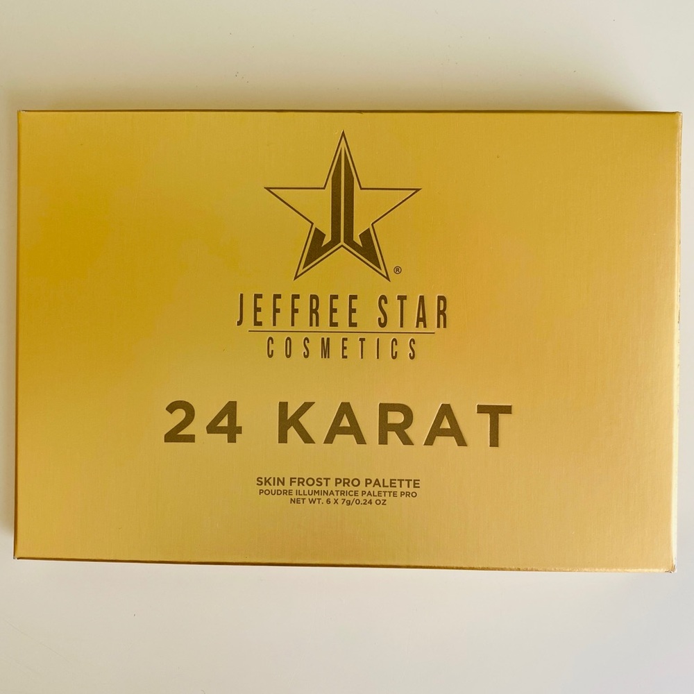 Jeffree Star 24 Karat Skin Frost Pro Palette